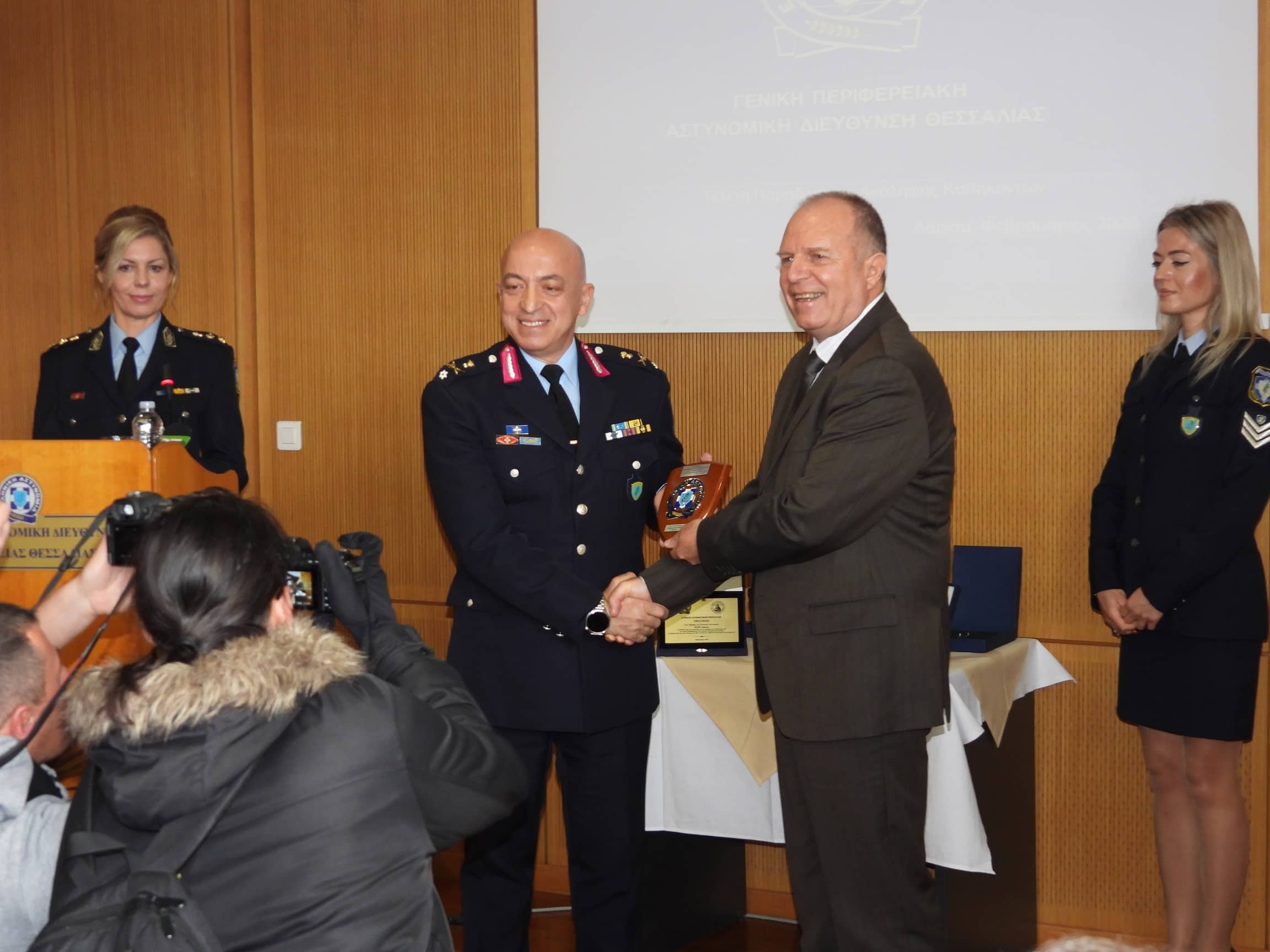 Αλλαγή ηγεσίας στην Αστυνομία Θεσσαλίας στη Λάρισα