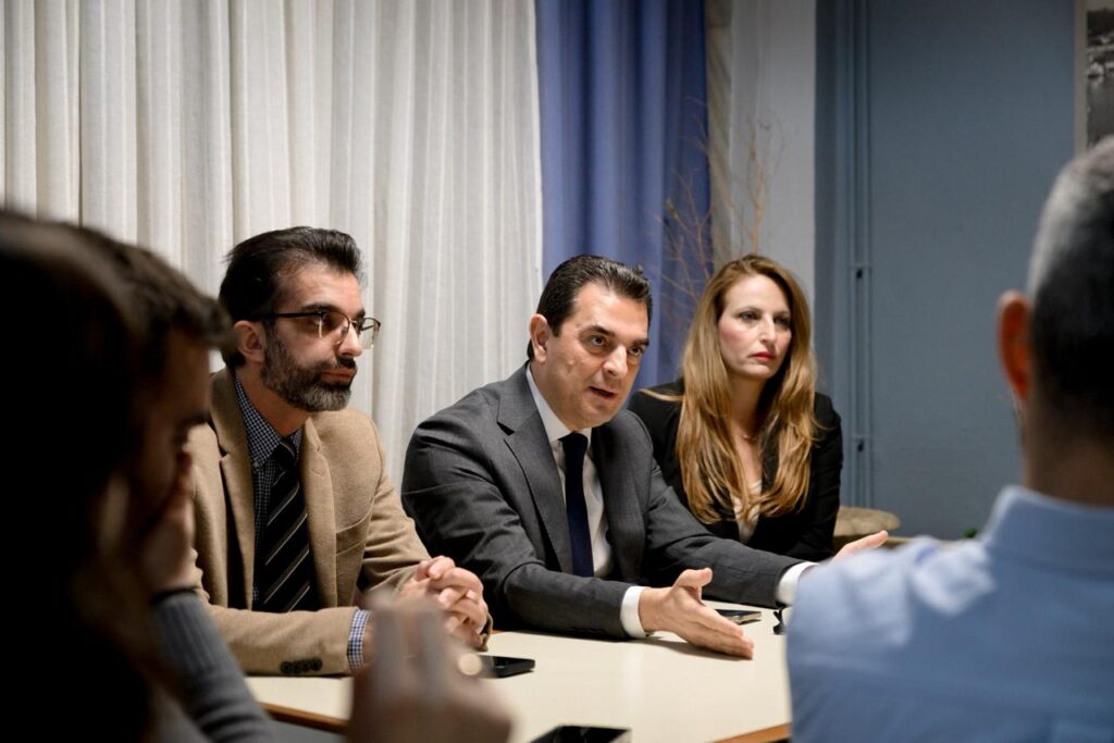 Σκρέκας στην Αλεξανδρούπολη για το προσυνέδριο της ΝΔ