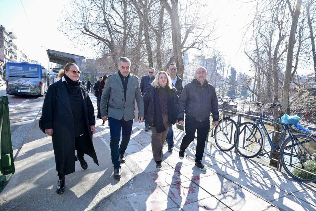 Αυτοψία Κουρέτα στα έργα των Τρικάλων – Πρόοδος και εκκρεμότητες