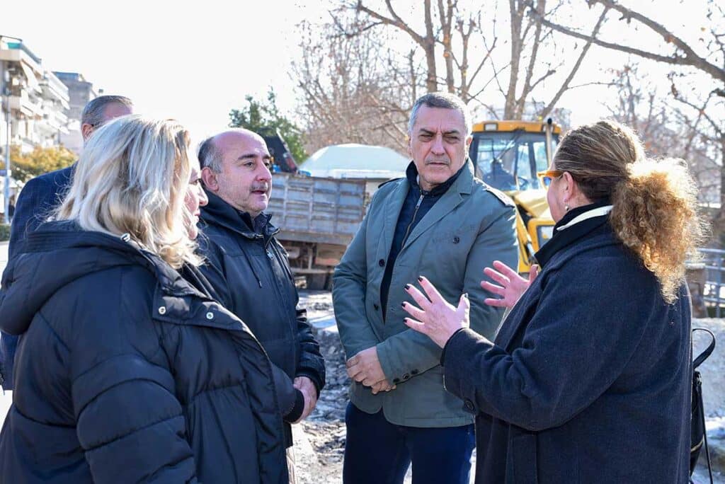 Αυτοψία Κουρέτα στα έργα των Τρικάλων – Πρόοδος και εκκρεμότητες