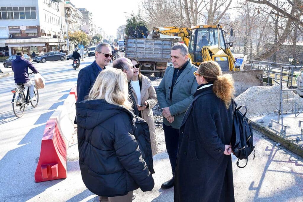 Αυτοψία Κουρέτα στα έργα των Τρικάλων – Πρόοδος και εκκρεμότητες