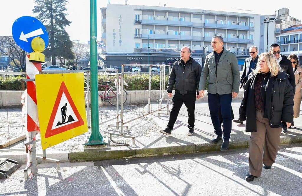 Αυτοψία Κουρέτα στα έργα των Τρικάλων – Πρόοδος και εκκρεμότητες