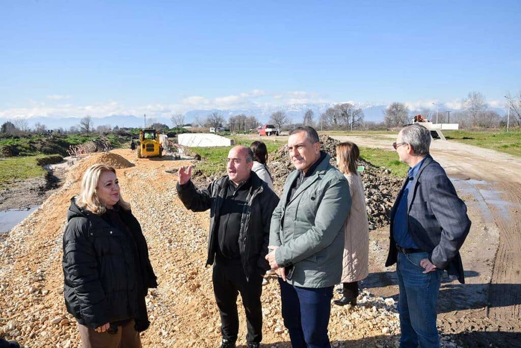 Αυτοψία Κουρέτα στα έργα των Τρικάλων – Πρόοδος και εκκρεμότητες