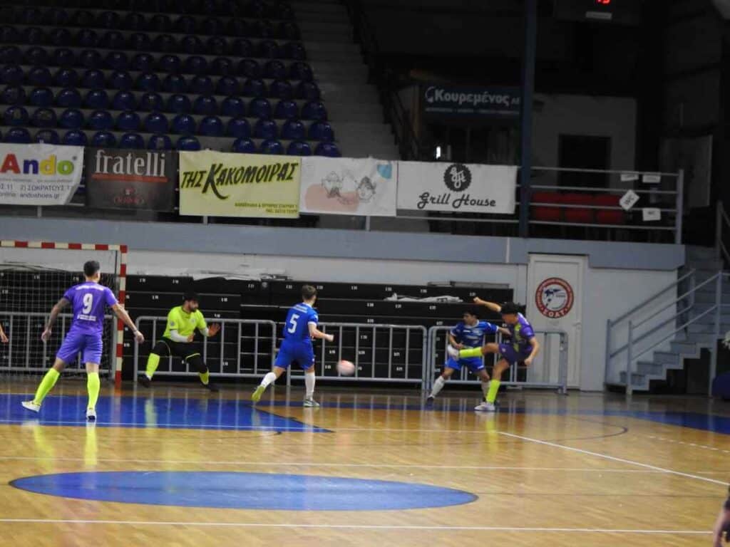 Ποδόσφαιρο Σάλας: Νίκη της Υπεροχής 4-3 επί της Καισαριανής