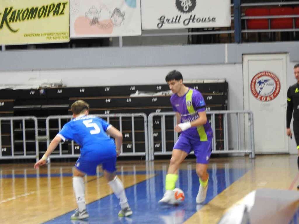 Ποδόσφαιρο Σάλας: Νίκη της Υπεροχής 4-3 επί της Καισαριανής