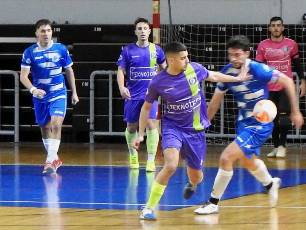 Ποδόσφαιρο Σάλας: Νίκη της Υπεροχής 4-3 επί της Καισαριανής