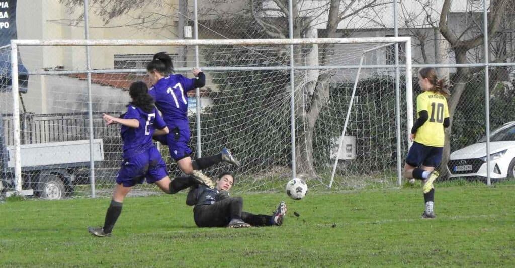 Ήττα από τον πρωτοπόρο για τα κορίτσια της ΑΕΚ Σαραγίων