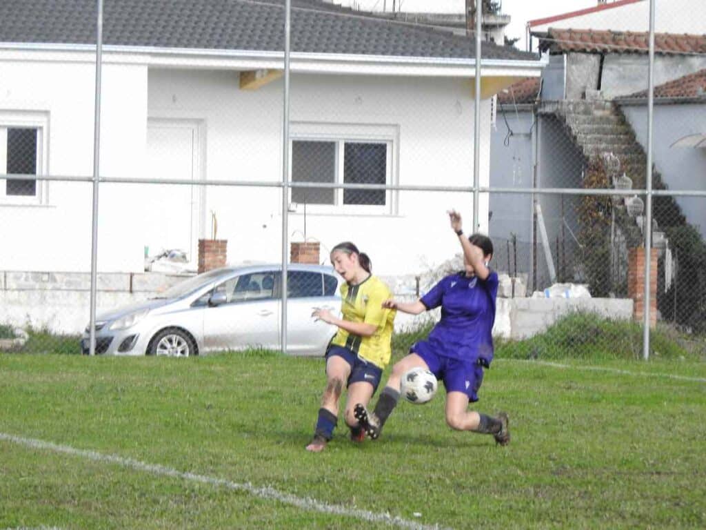 Ήττα από τον πρωτοπόρο για τα κορίτσια της ΑΕΚ Σαραγίων