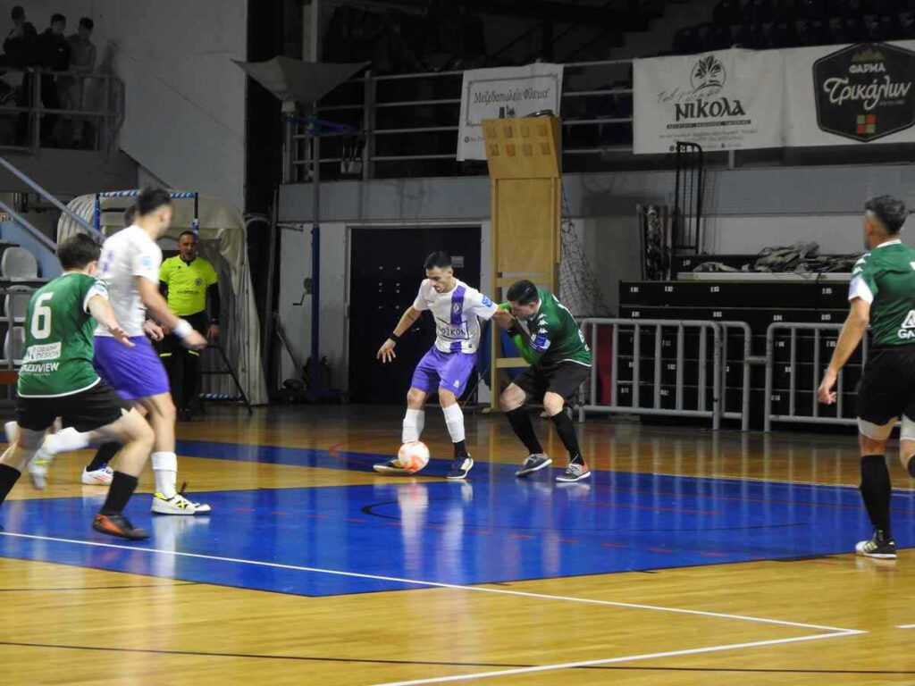 Futsal League: «Δηλητήριο» η Υπεροχή 4-0 την Κόμπρα