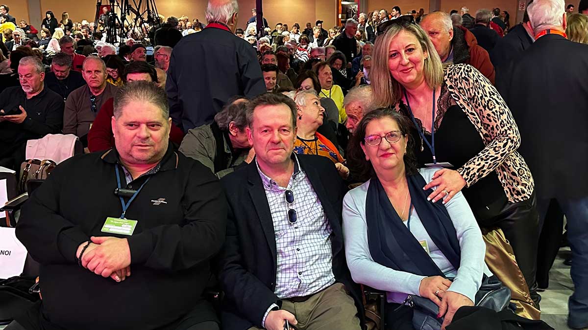 Ο Τσιάκαλος στο συνέδριο του Κινήματος Δημοκρατίας