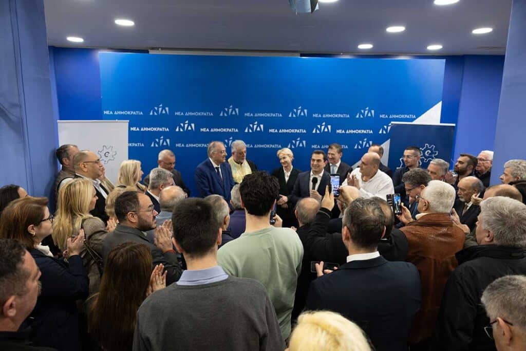 Σκρέκας σε εκδήλωση ΝΔ για παραγωγή και επιχειρήσεις