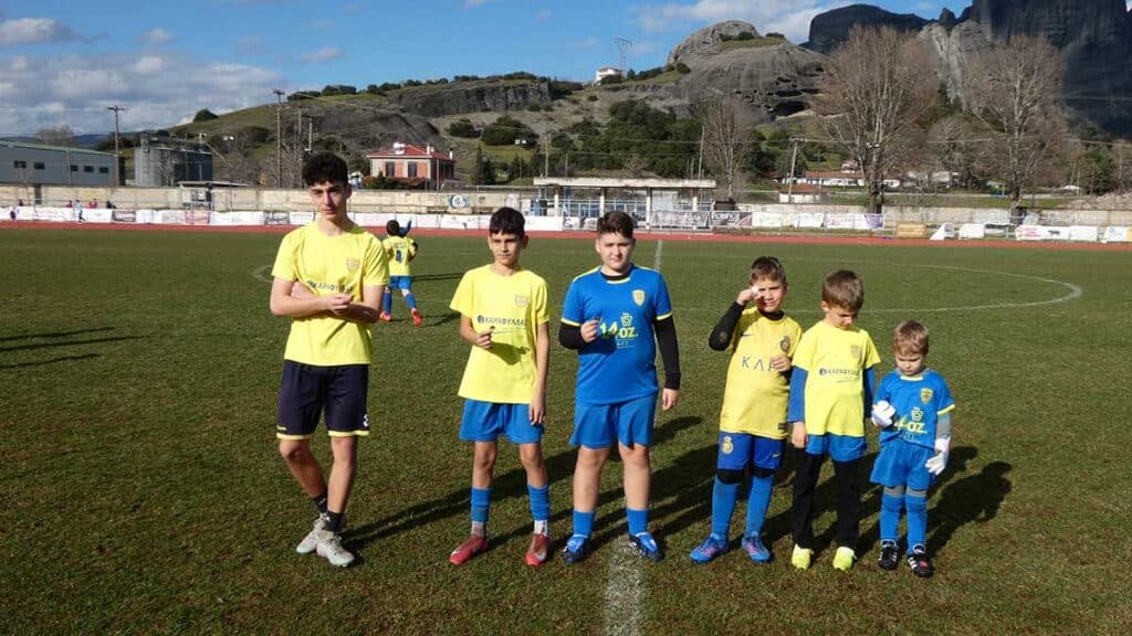 Χαμόγελα και αισιοδοξία στην κοπή πίτας της Ακαδημίας του Α.Σ Μετεώρων