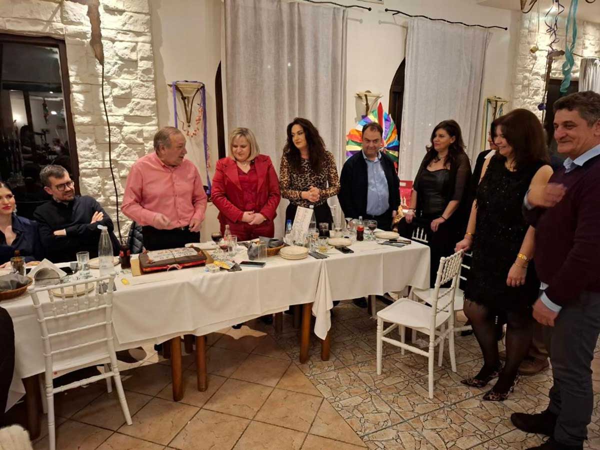 Κοπή πίτας στο οικοτροφείο Ασκληπιός της Θ.Ε.Ψ.Υ.Π.Α