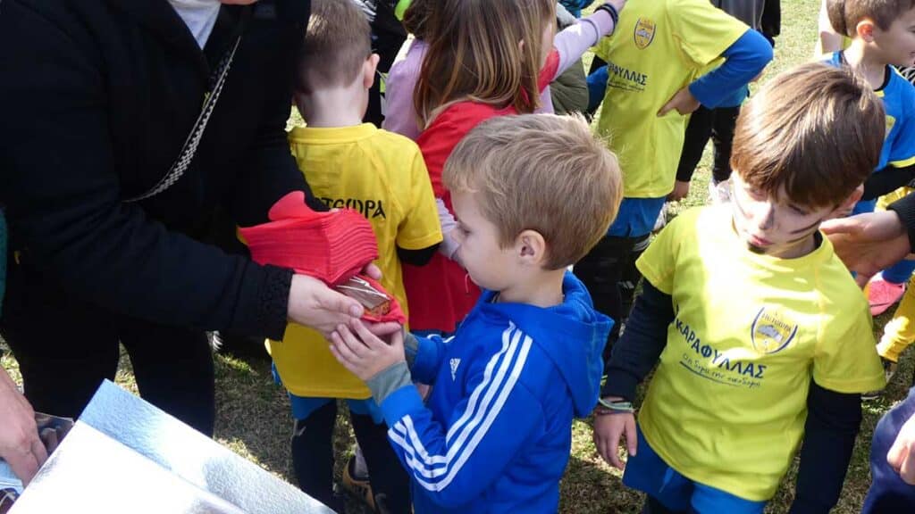 Χαμόγελα και αισιοδοξία στην κοπή πίτας της Ακαδημίας του Α.Σ Μετεώρων