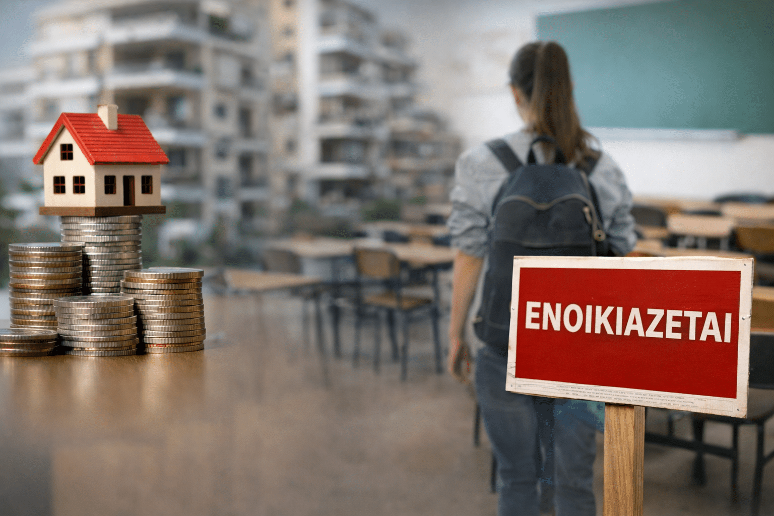 Κοντοτόλη: Τα ενοίκια οδηγούν εκπαιδευτικούς σε αδιέξοδο