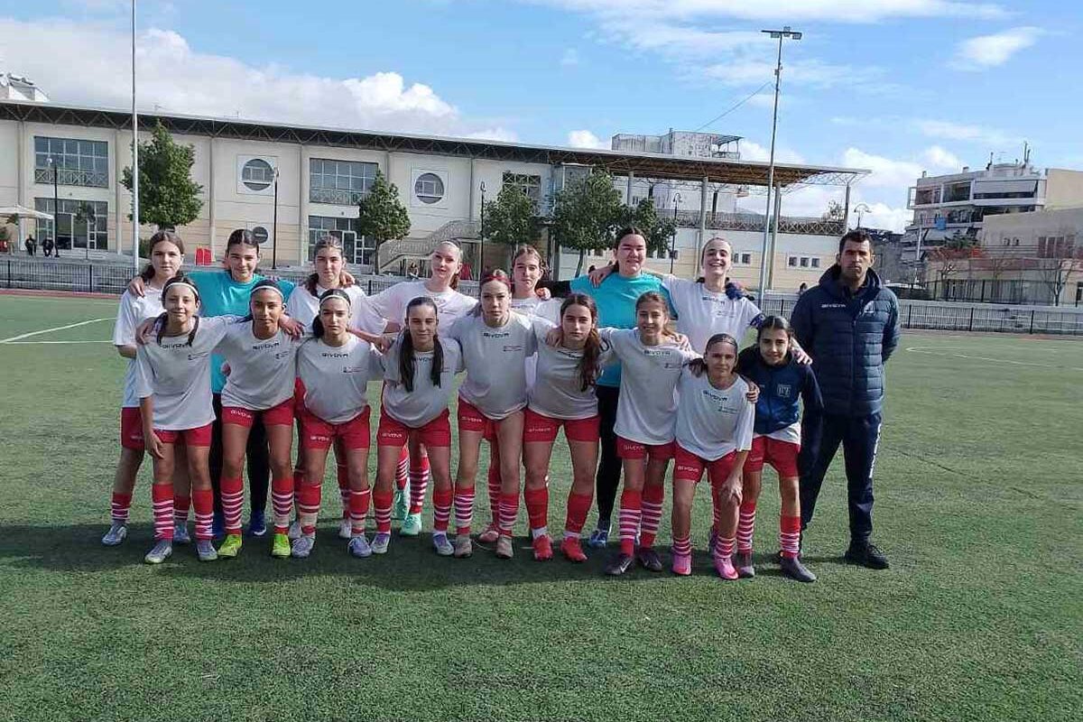 Πρώτη απώλεια 2-2 στο Βόλο για τις κορασίδες της ΕΠΣ Τρικάλων