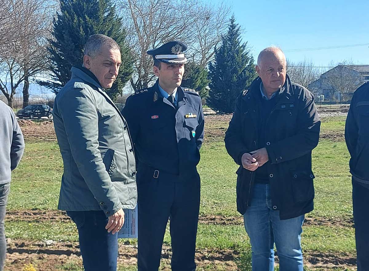 Αυτοψία Κουρέτα στο Αθλητικό Κέντρο «Σκαμνιές» για το Παγκόσμιο Στρατιωτικό Πρωτάθλημα