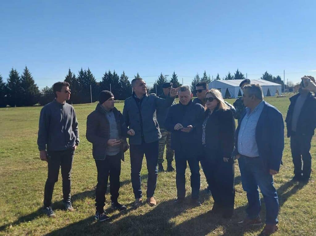 Αυτοψία Κουρέτα στο Αθλητικό Κέντρο «Σκαμνιές» για το Παγκόσμιο Στρατιωτικό Πρωτάθλημα