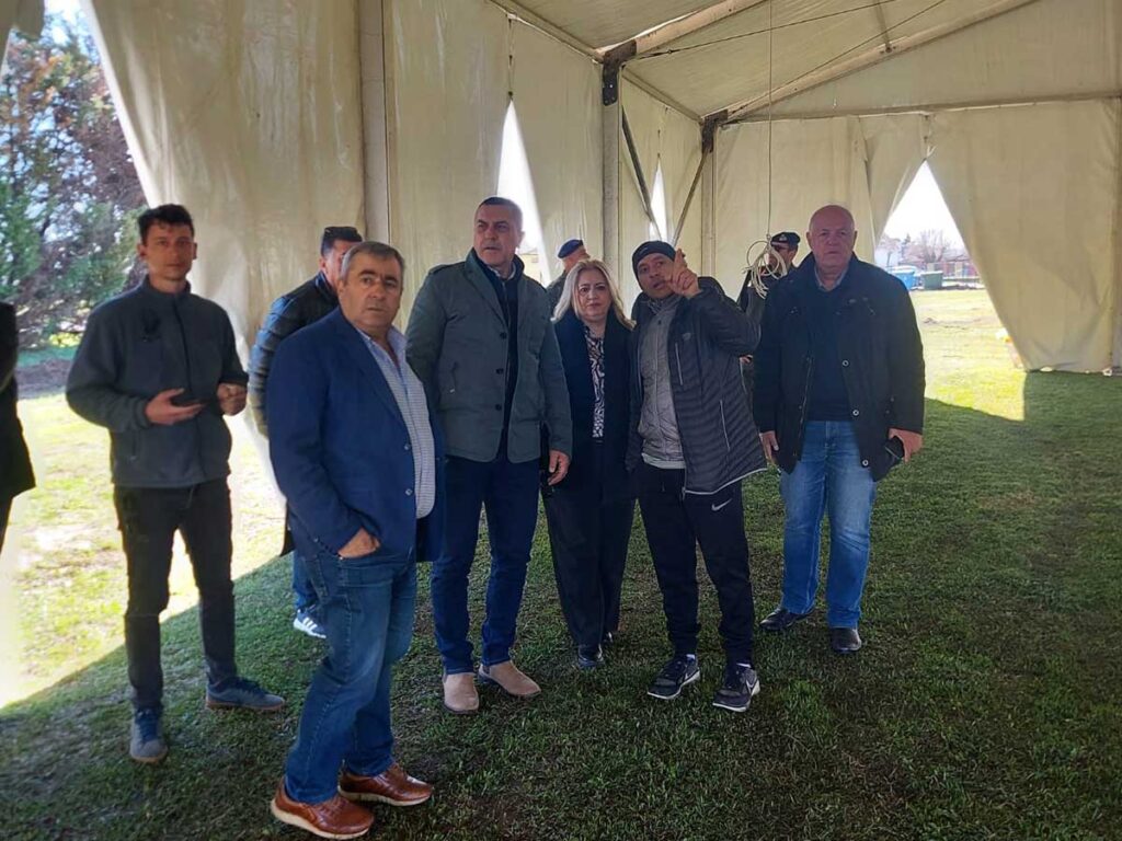 Αυτοψία Κουρέτα στο Αθλητικό Κέντρο «Σκαμνιές» για το Παγκόσμιο Στρατιωτικό Πρωτάθλημα