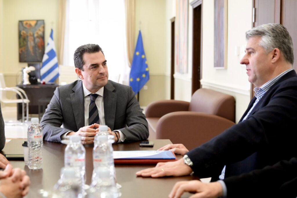 Σκρέκας στην Αλεξανδρούπολη για το προσυνέδριο της ΝΔ