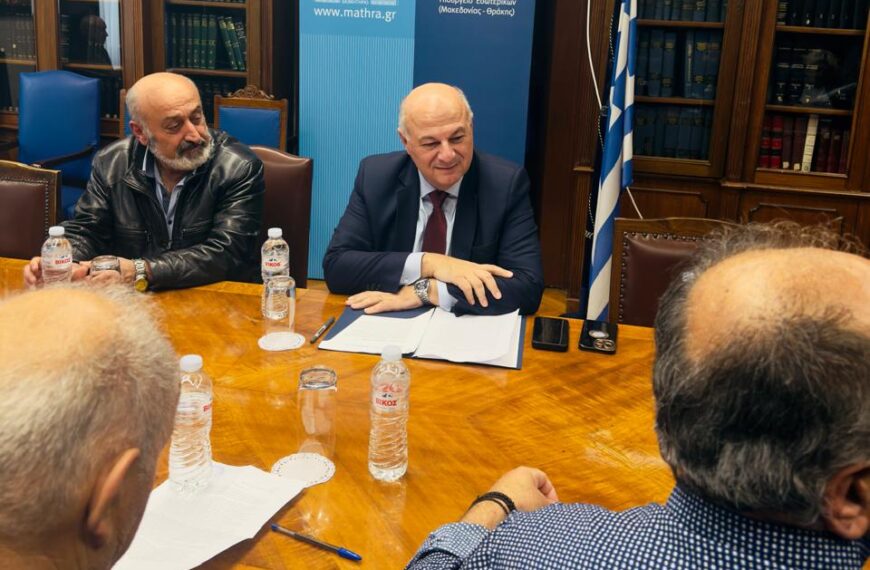 Τσιάρας: Στήριξη κτηνοτρόφων και μέτρα για επιζωοτίες