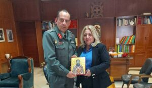 Συνάντηση Ντιντή με τον νέο Διοικητή της ΣΜΥ