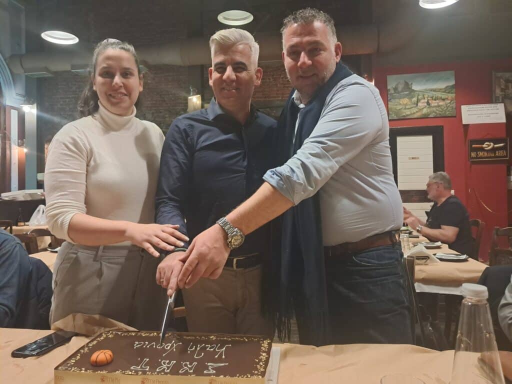 Τρίκαλα: Πίτα και βράβευση για τον Σύνδεσμο Κριτών Καλαθοσφαίρισης