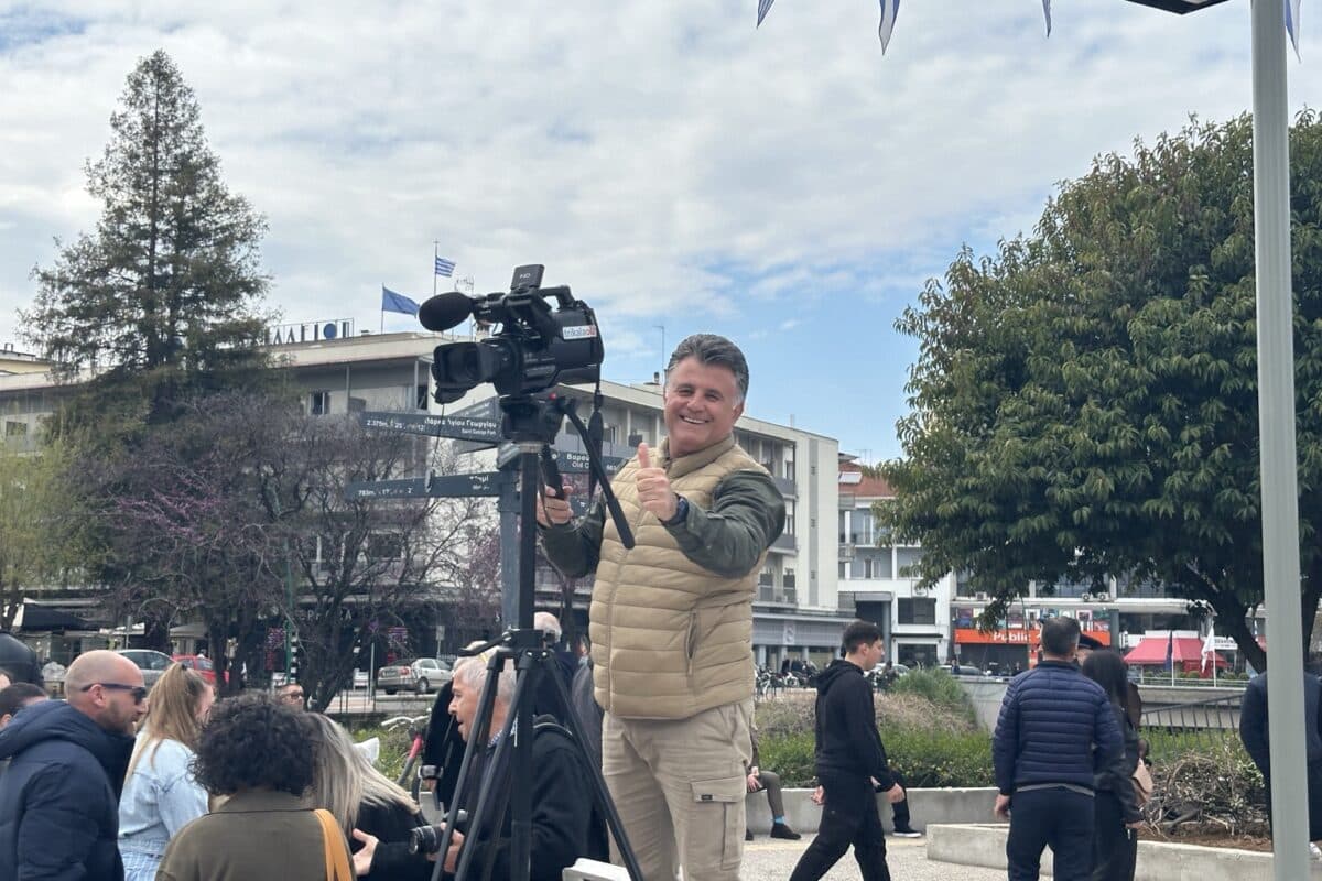 Νίκος Σαλέπης: 20 χρόνια στο ρεπορτάζ Τρικάλων