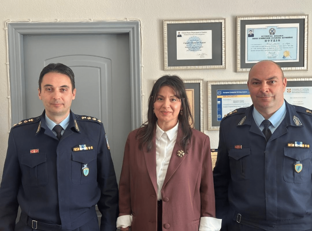 Συνάντηση Κοντοτόλη με τον νέο Αστυνομικό Διευθυντή Τρικάλων