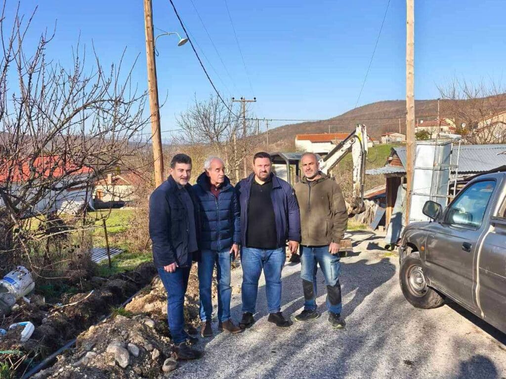 Λογγά Μετεώρων: Αποκατάσταση στο δίκτυο άρδευσης