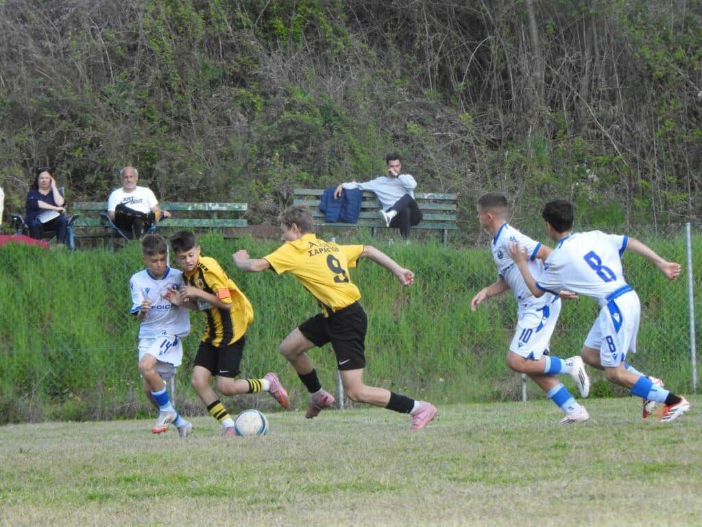 Κ14 Τρίκαλα: ΑΕΚ Σαραγίων – Δήμητρα Απόλλων 1-1