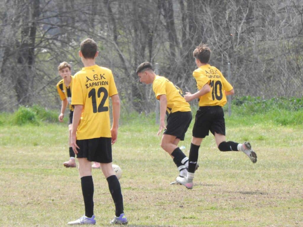 Πρωτάθλημα Κ 14: Μπροστά η ΑΕΚ Σαραγίων