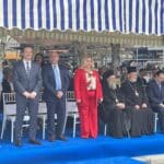 Χρύσα Ντιντή: Εντυπωσιακή παρουσία στα κόκκινα στην παρέλαση Τρικάλων