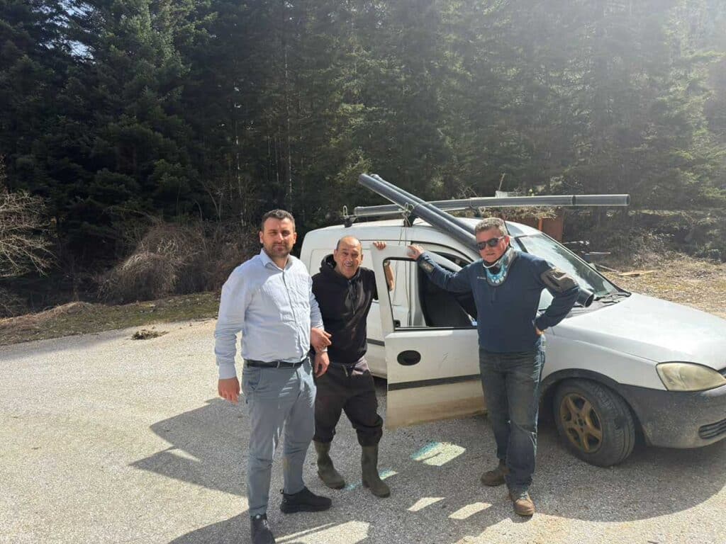 Εργασίες αποκατάστασης στο δίκτυο ύδρευσης σε Κρανιά και Κονάκια Μετεώρων