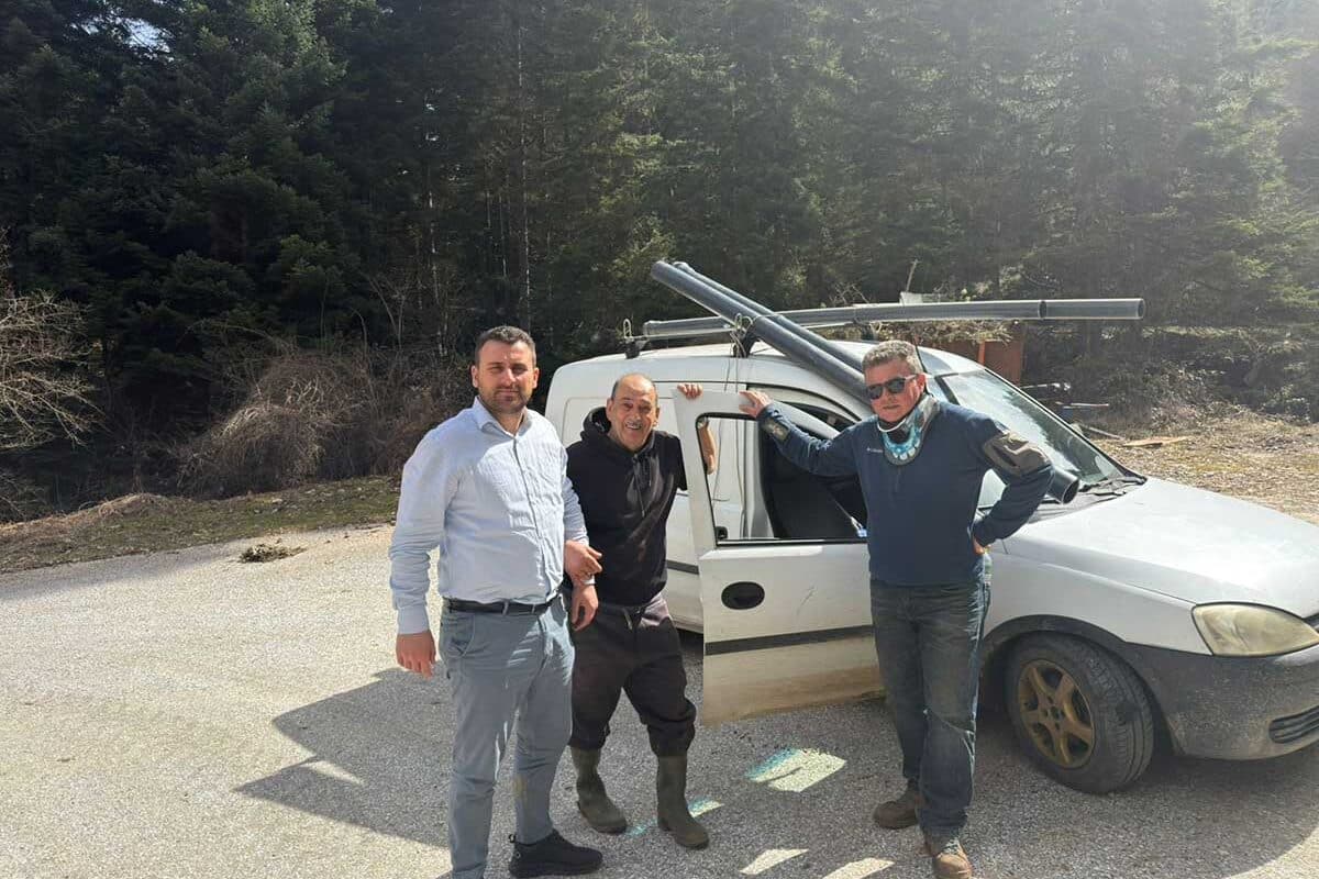 Εργασίες αποκατάστασης στο δίκτυο ύδρευσης σε Κρανιά και Κονάκια Μετεώρων
