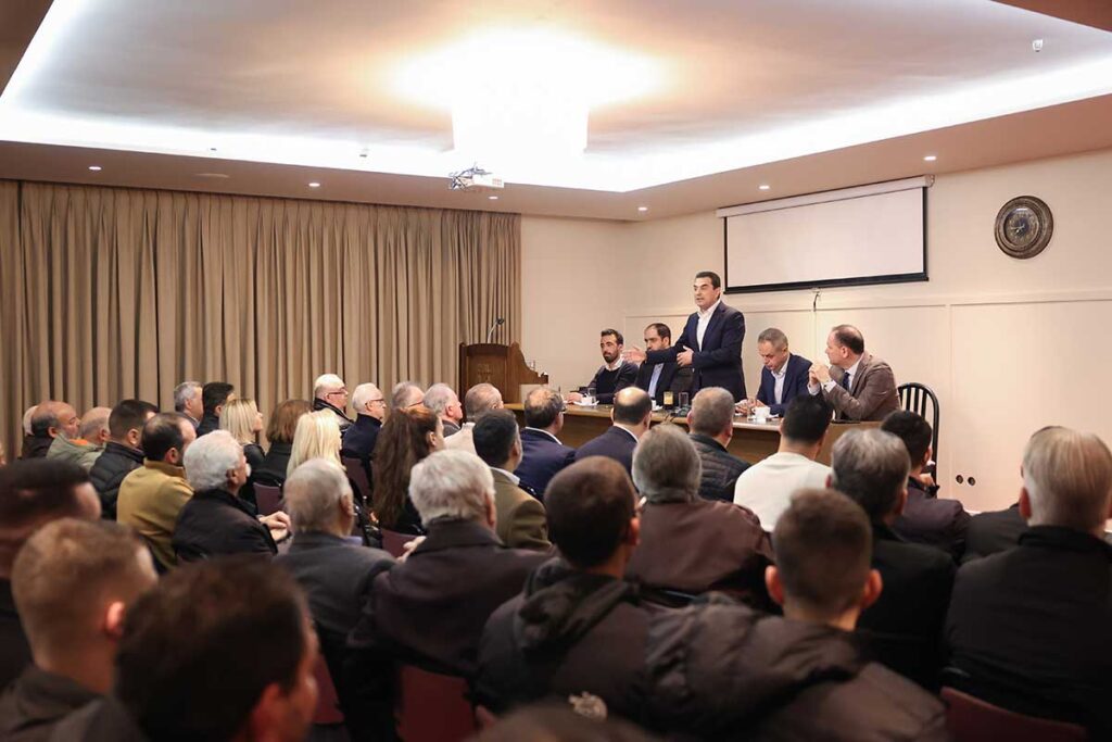 Από το Ρέθυμνο ξεκίνησε η περιοδεία Σκρέκα στην Κρήτη