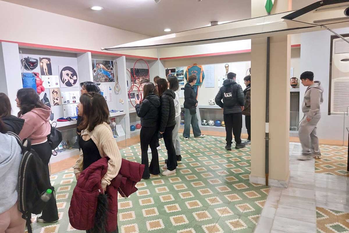 Σχολεία από Καρδίτσα και Πάτρα στο Αθλητικό Μουσείο Τρικάλων