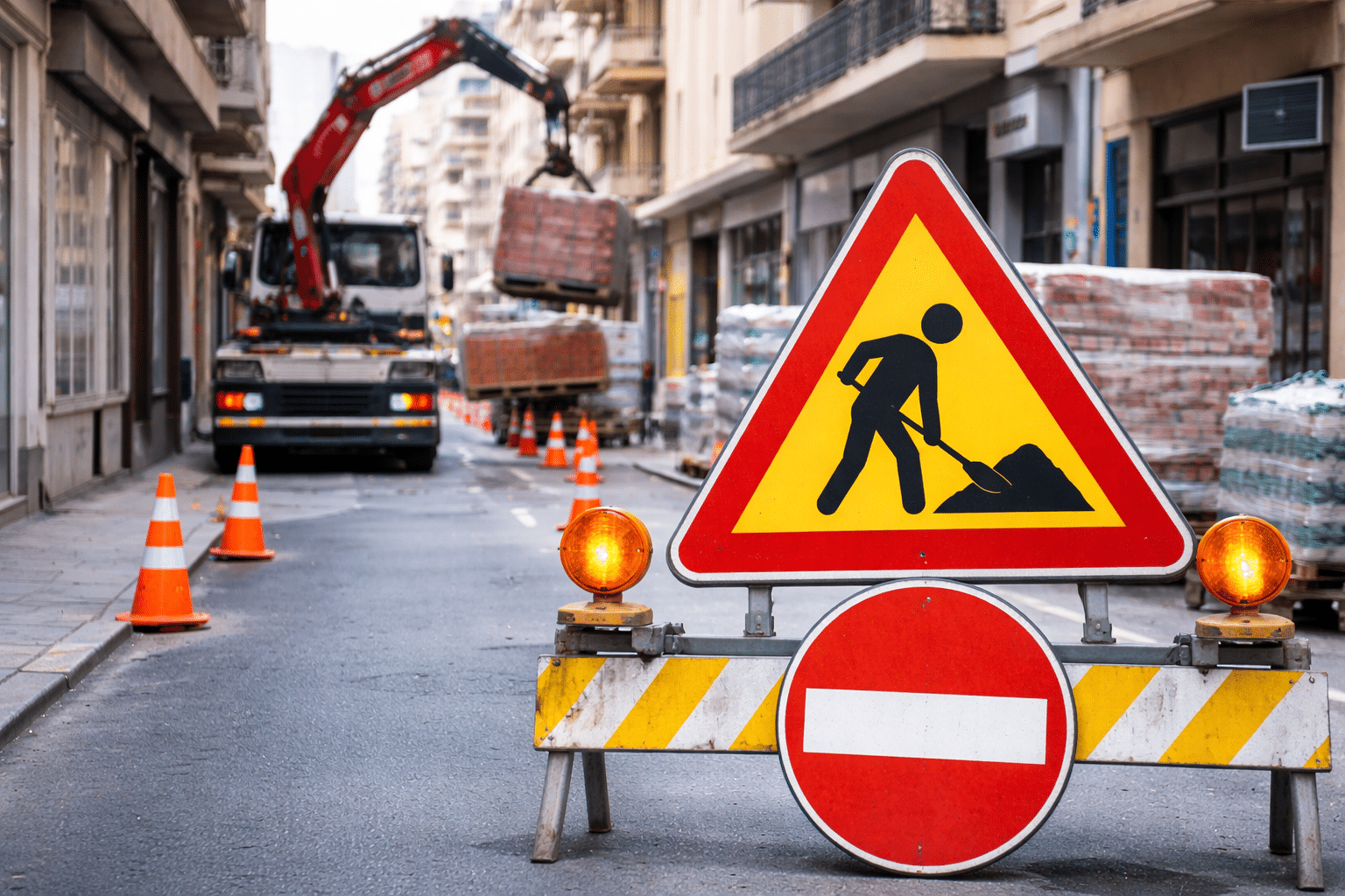 Τρίκαλα: Προσωρινή διακοπή κυκλοφορίας σε Παπάγου και Παγκάλου