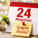 Ποιοι γιορτάζουν σήμερα 24 Μαρτίου