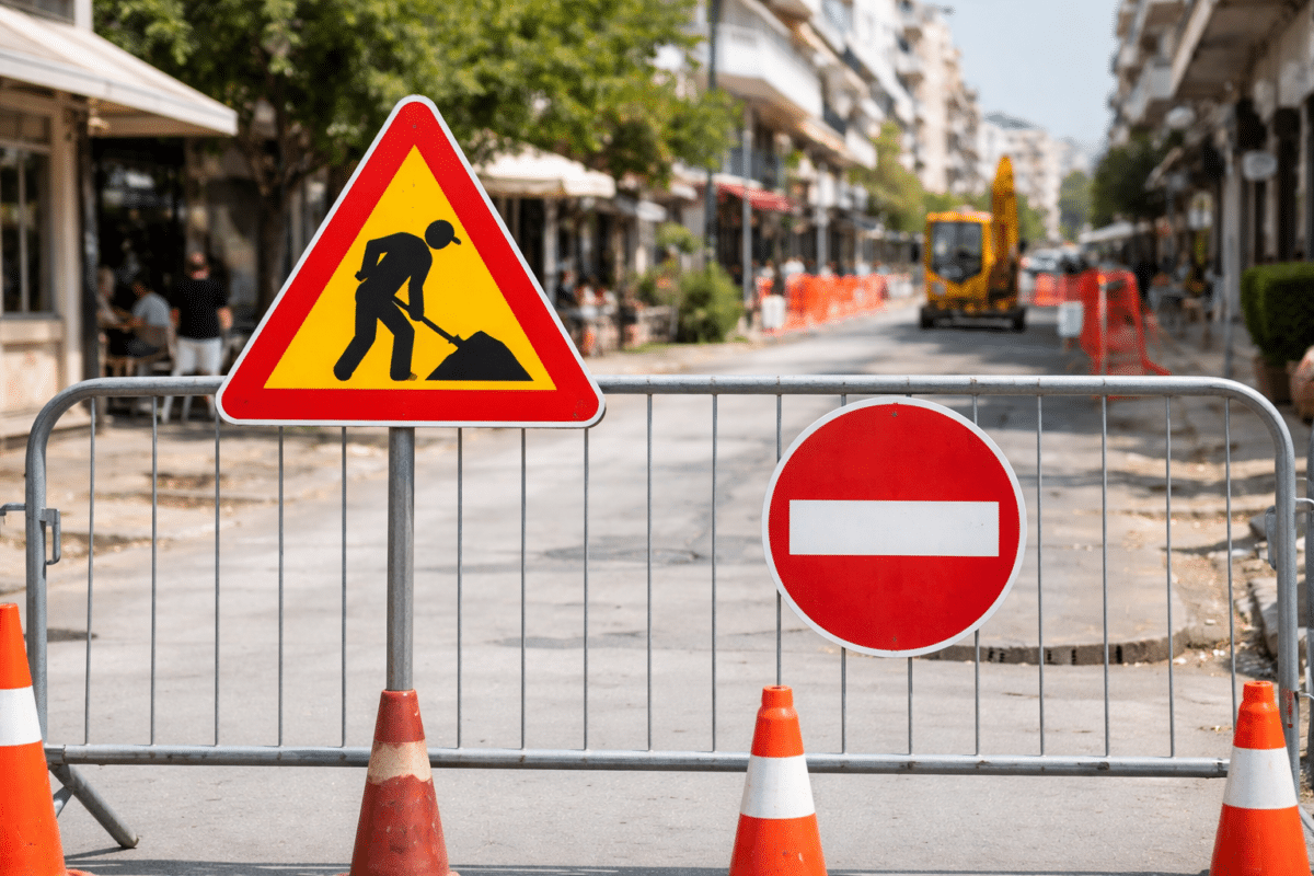Κλείνει δρόμος στα Τρίκαλα: Πού και πότε η διακοπή