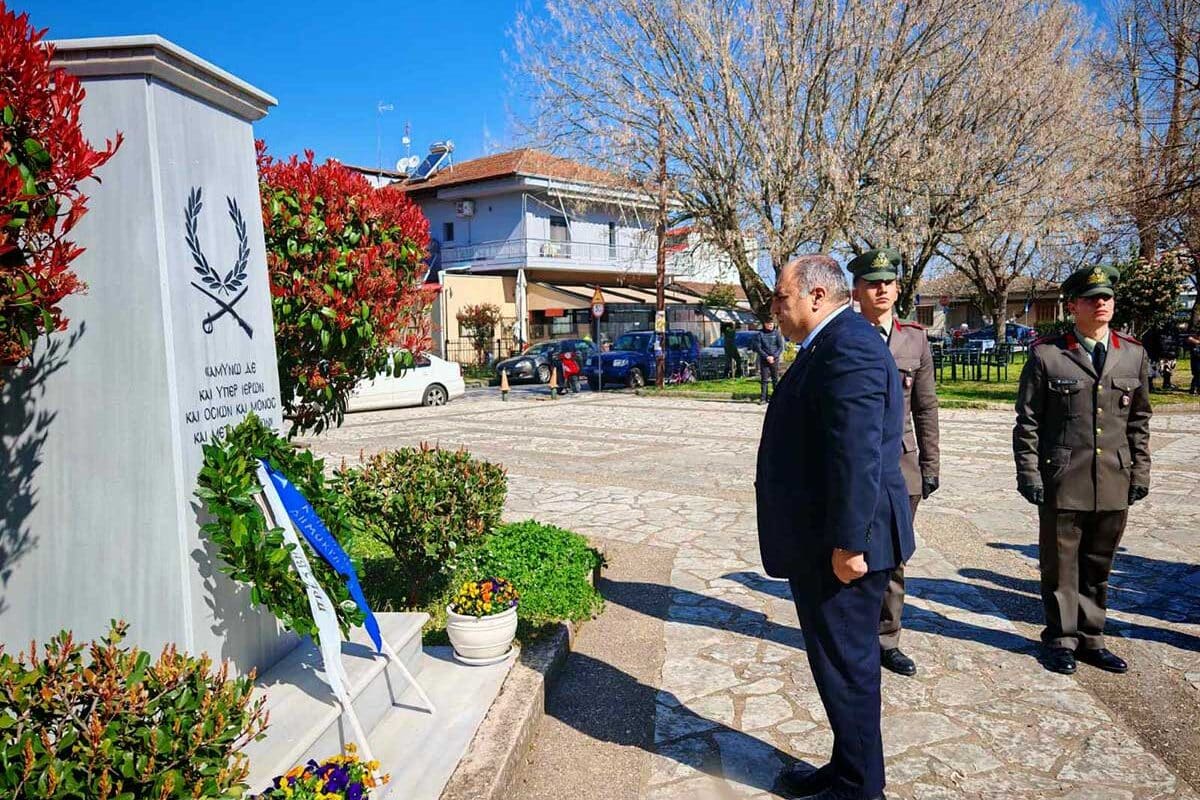 Τρίκαλα: Μνημόσυνο για τους ήρωες της ΕΟΚΑ