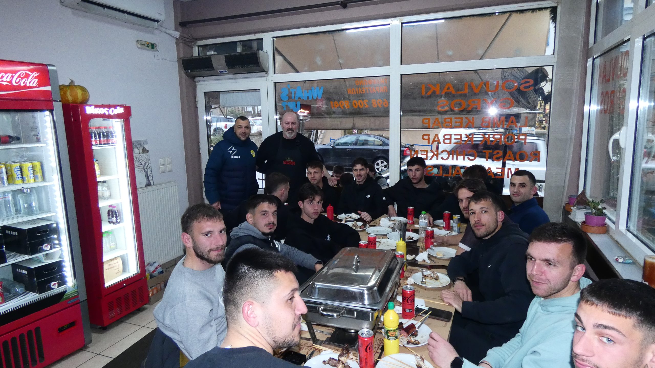 Ο Βάκης Παπαχρήστος κοντά στα Μετέωρα