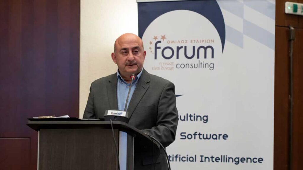 Νίκος Σακκάς σε ημερίδα για την τεχνητή νοημοσύνη και την αυτοδιοίκηση