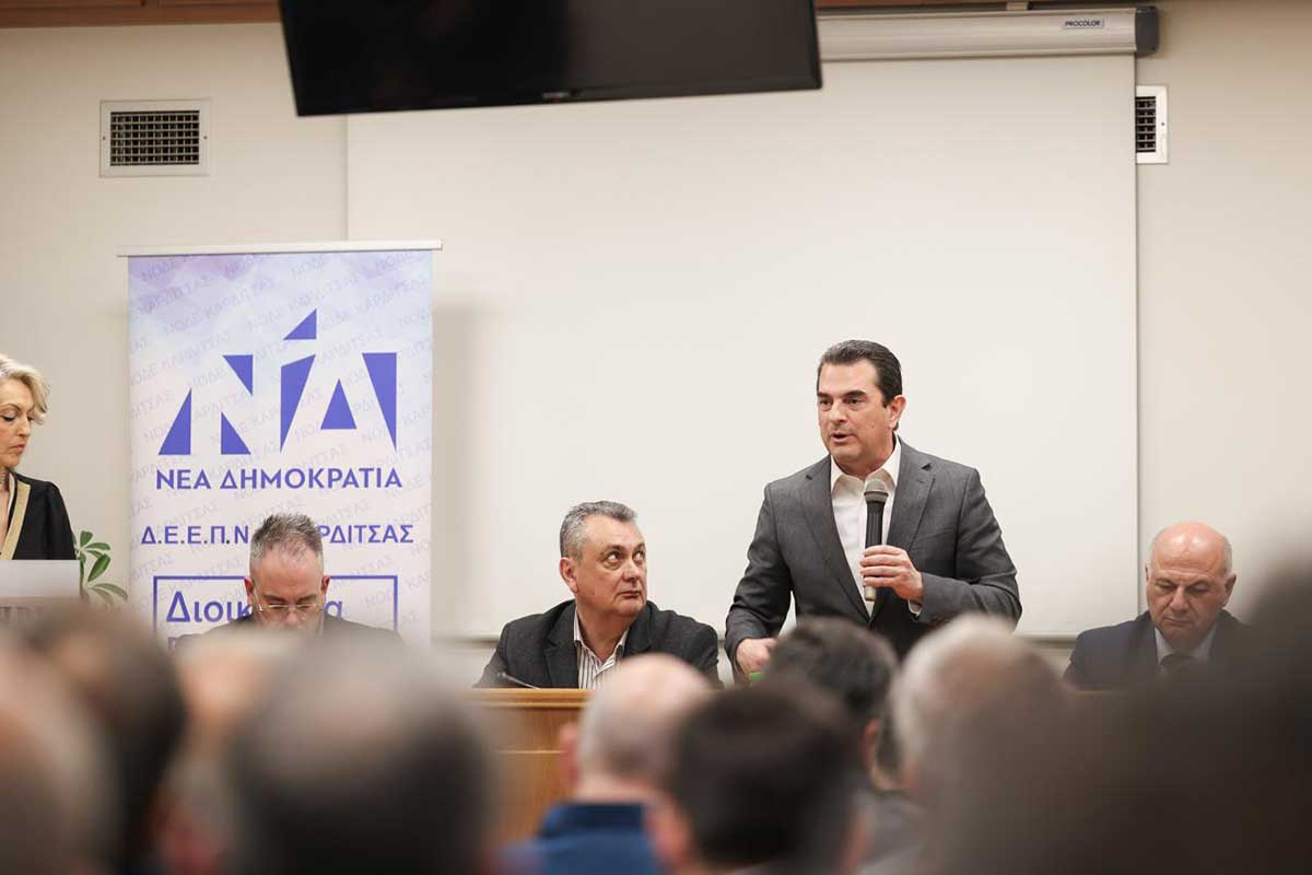 Σκρέκας από Καρδίτσα: Συνεχίζεται η περιοδεία στη Θεσσαλία