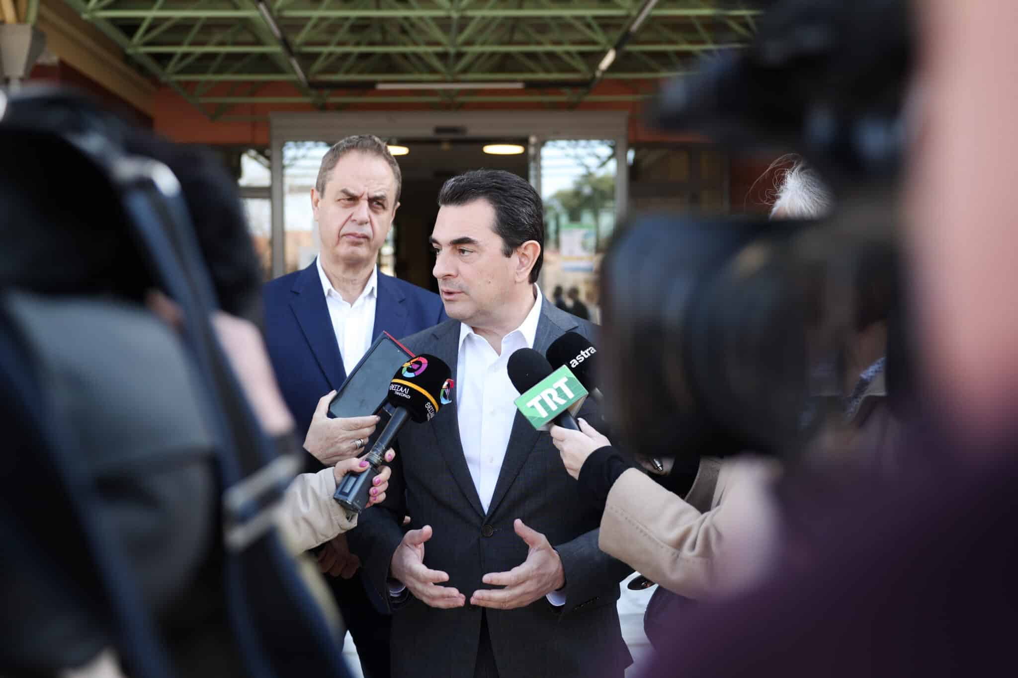 Σκρέκας από Λάρισα: Στήριξη σε νοικοκυριά και επιχειρήσεις αν υπάρξει ενεργειακή κρίση