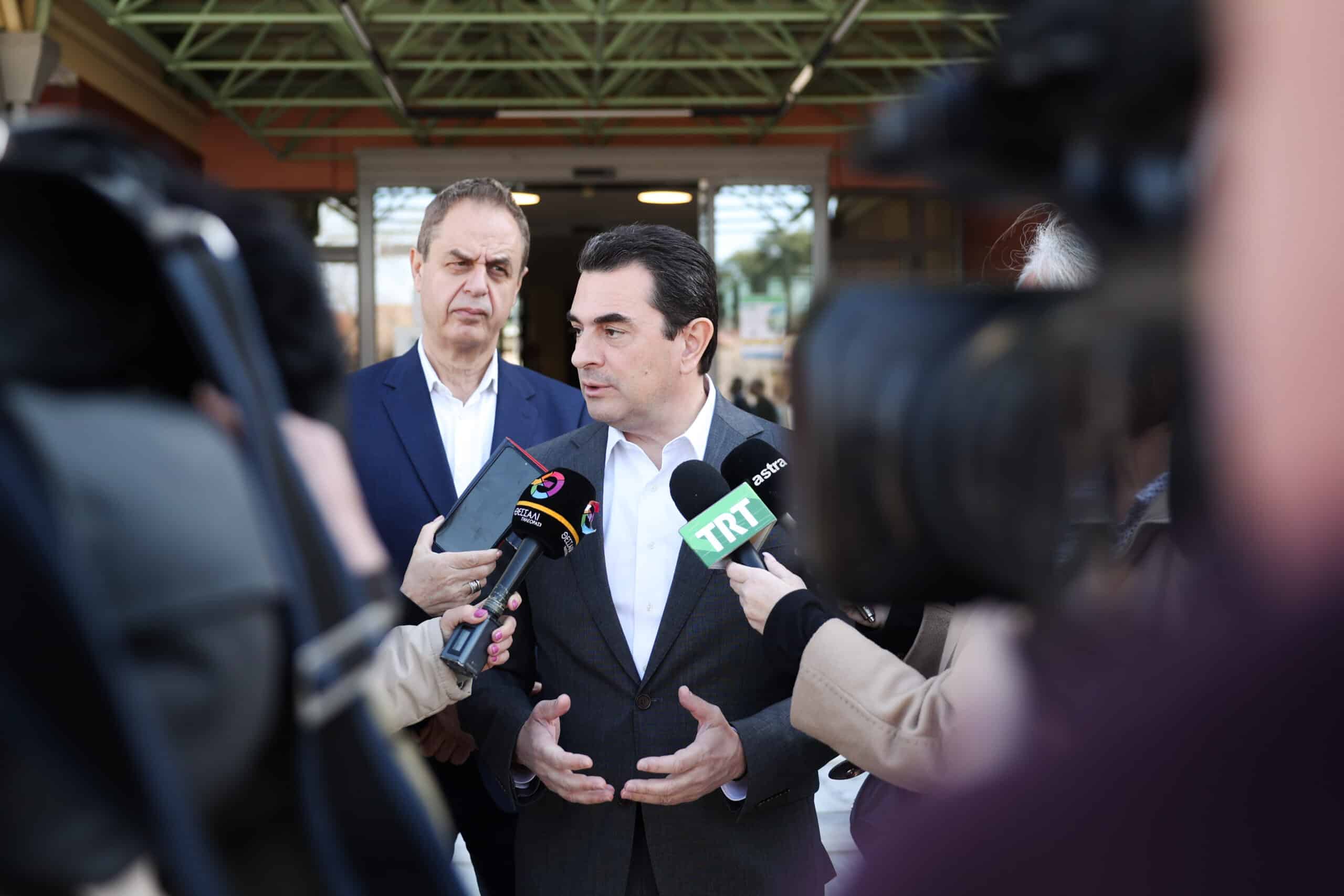 Σκρέκας από Λάρισα: Στήριξη σε νοικοκυριά και επιχειρήσεις αν υπάρξει ενεργειακή κρίση