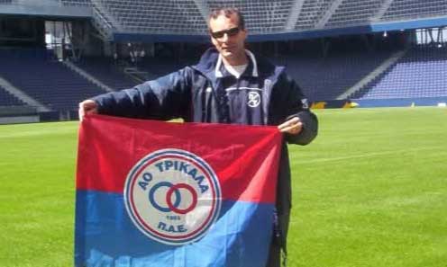 Σοφοκλής Βουλόγκας πρώην ποδοσφαιριστής και προπονητής τερματοφυλάκων ΑΟ Τρίκαλα.