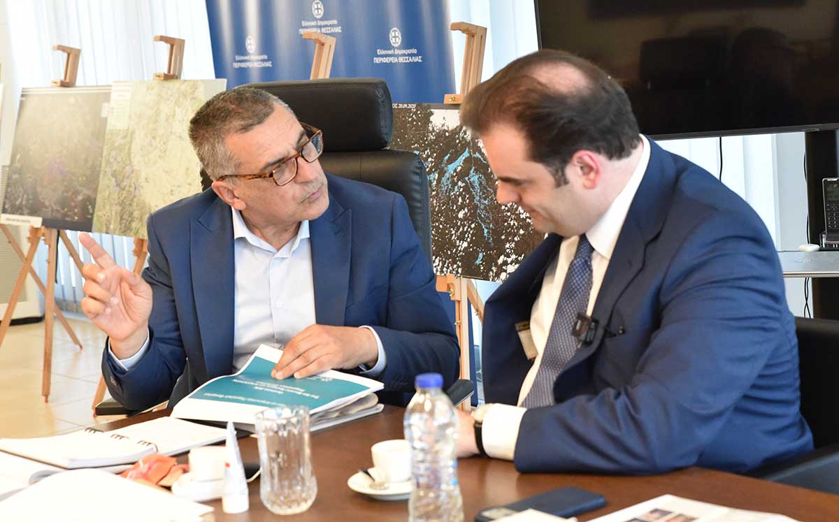 Κουρέτας – Πιερρακάκης: AI στην Πολιτική Προστασία και αίτημα για συνεδριακό κέντρο στη Λάρισα