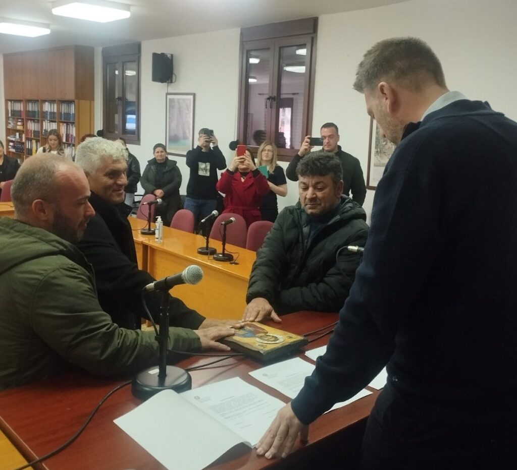 Δήμος Αργιθέας: Ορκίστηκαν 3 νέοι υπάλληλοι