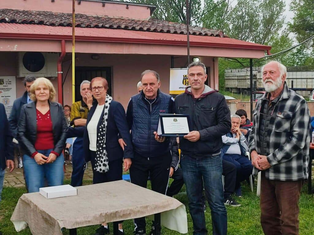 Ο «Αρης» Αγίας Μονής δεν ξεχνά τους ανθρώπους του